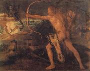 Albrecht Durer Hercules Kills the Stymphalic Birds oil painting